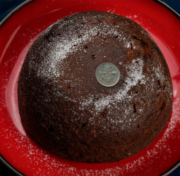 O Natal inglês que esconde uma moeda na sobremesa