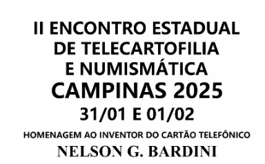 Vivendo História Divulga II Encontro Estadual de Telecartofilia e