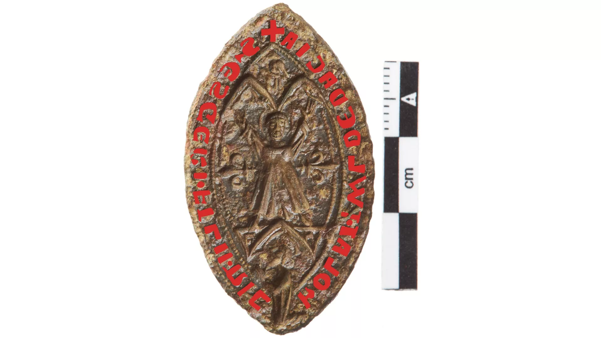 Selo medieval com imagem de São Francisco de Assis é descoberto na Dinamarca