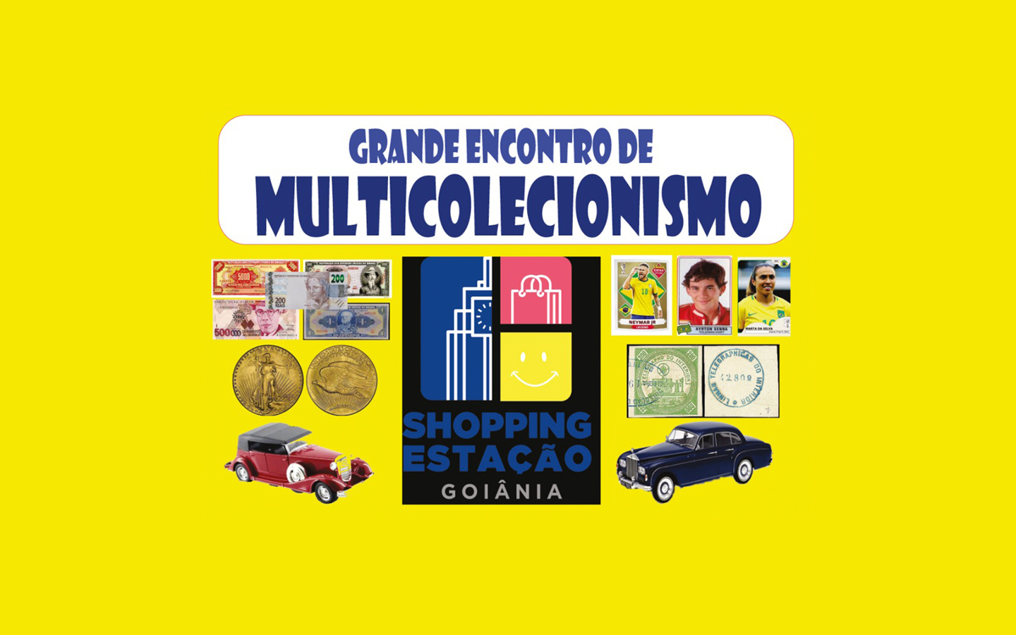 Feira de colecionismo reúne raridades e troca de itens em Goiânia