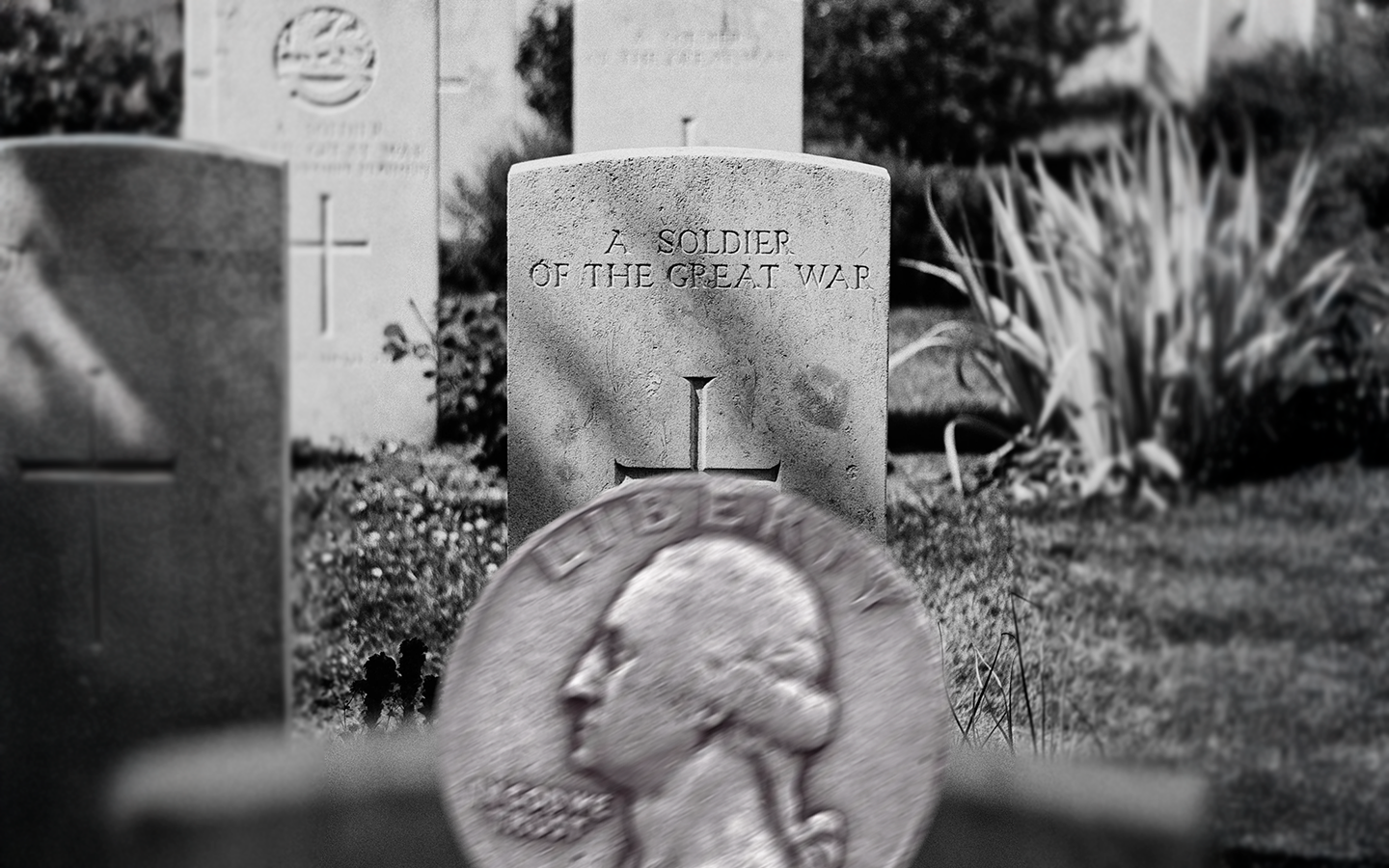 Por que as pessoas deixam moedas em túmulos nos Estados Unidos?