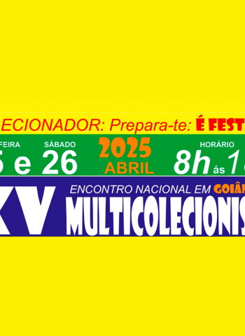 Goiânia recebe hoje encontro nacional de multicolecionismo com entrada gratuita