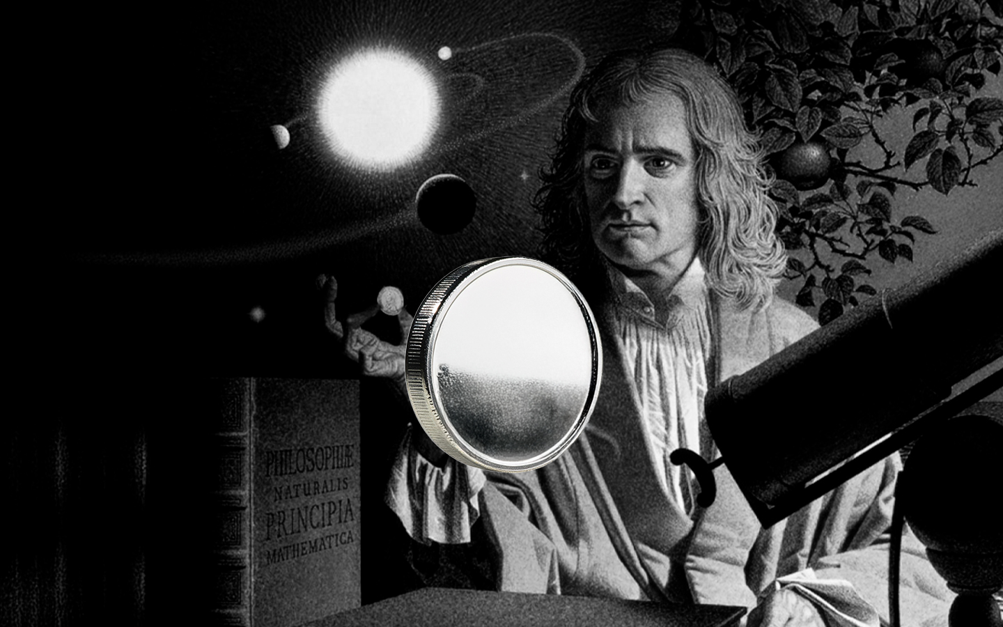Isaac Newton e como ele popularizou o serrilhado nas bordas das moedas