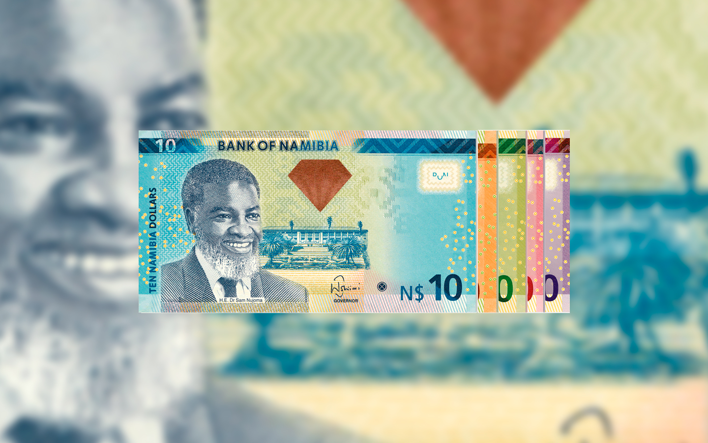 Namíbia apresenta novas notas e moedas em celebração aos 35 anos do Banco Central