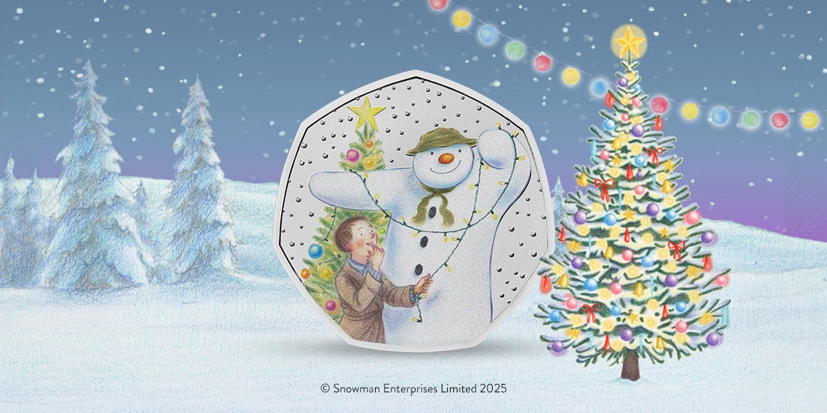 Clássico natalino inspira moeda britânica de Natal de 2025