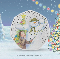 Clássico natalino inspira moeda britânica de Natal de 2025