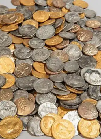 Mais de 400 Moedas de Ouro e Prata da Era Romana, de Diversas Partes do Mundo, Descobertas na Holanda!