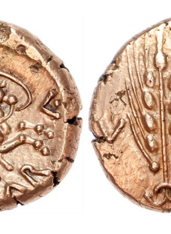 Moeda Celta Rara de Carataco Vai a Leilão Novamente no Reino Unido