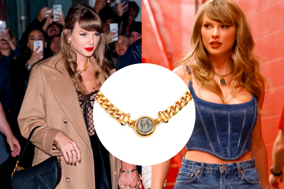 Taylor Swift e Suas Joias com Moedas Antigas