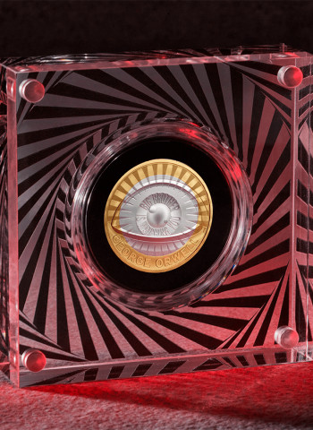 o Grande Irmão está te observando: Uma nova série de moedas comemorativas homenageia George Orwell