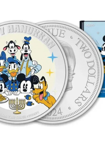 Nova Zelândia lança moeda com tema judaico e Disney para celebrar Hanukkah