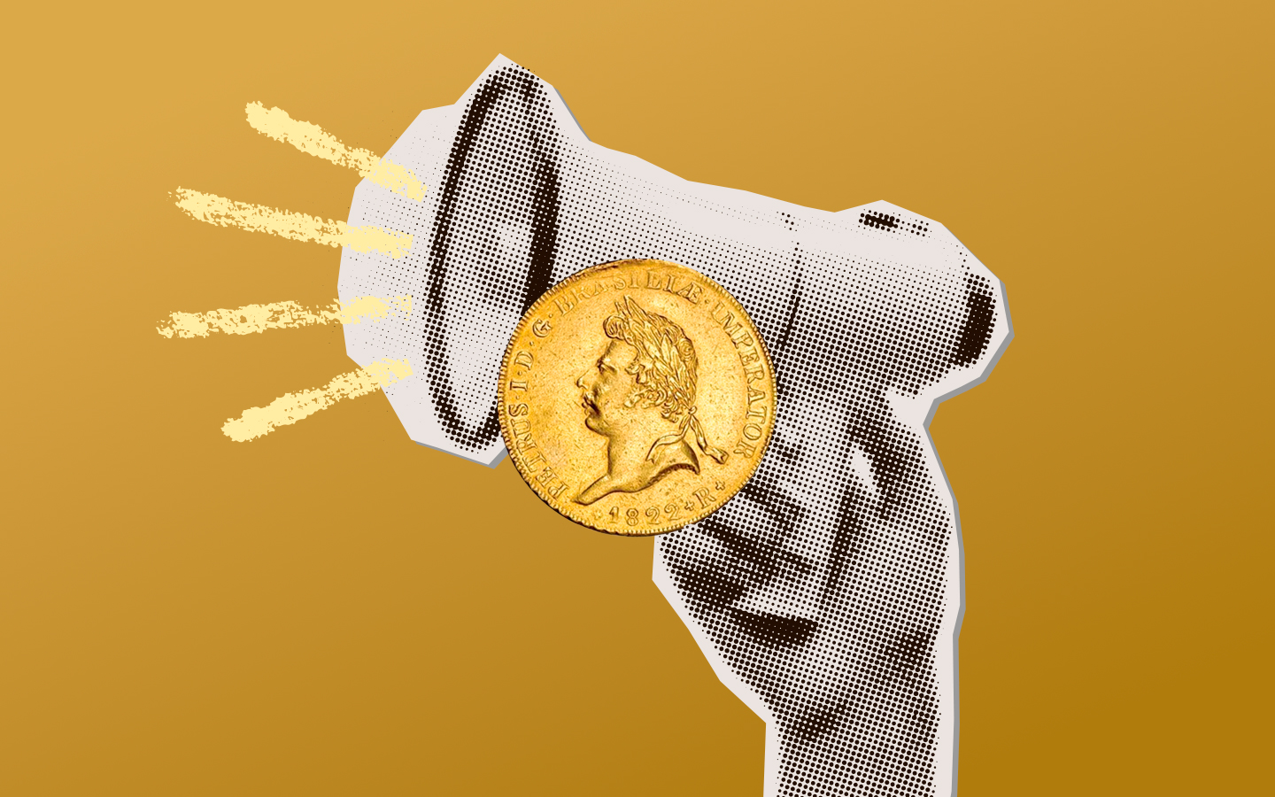 Habemus Regem - A moeda de propaganda