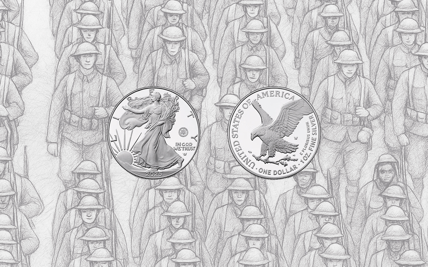 Moeda celebra os 250 anos do Exército dos EUA com tiragem limitada e selo exclusivo