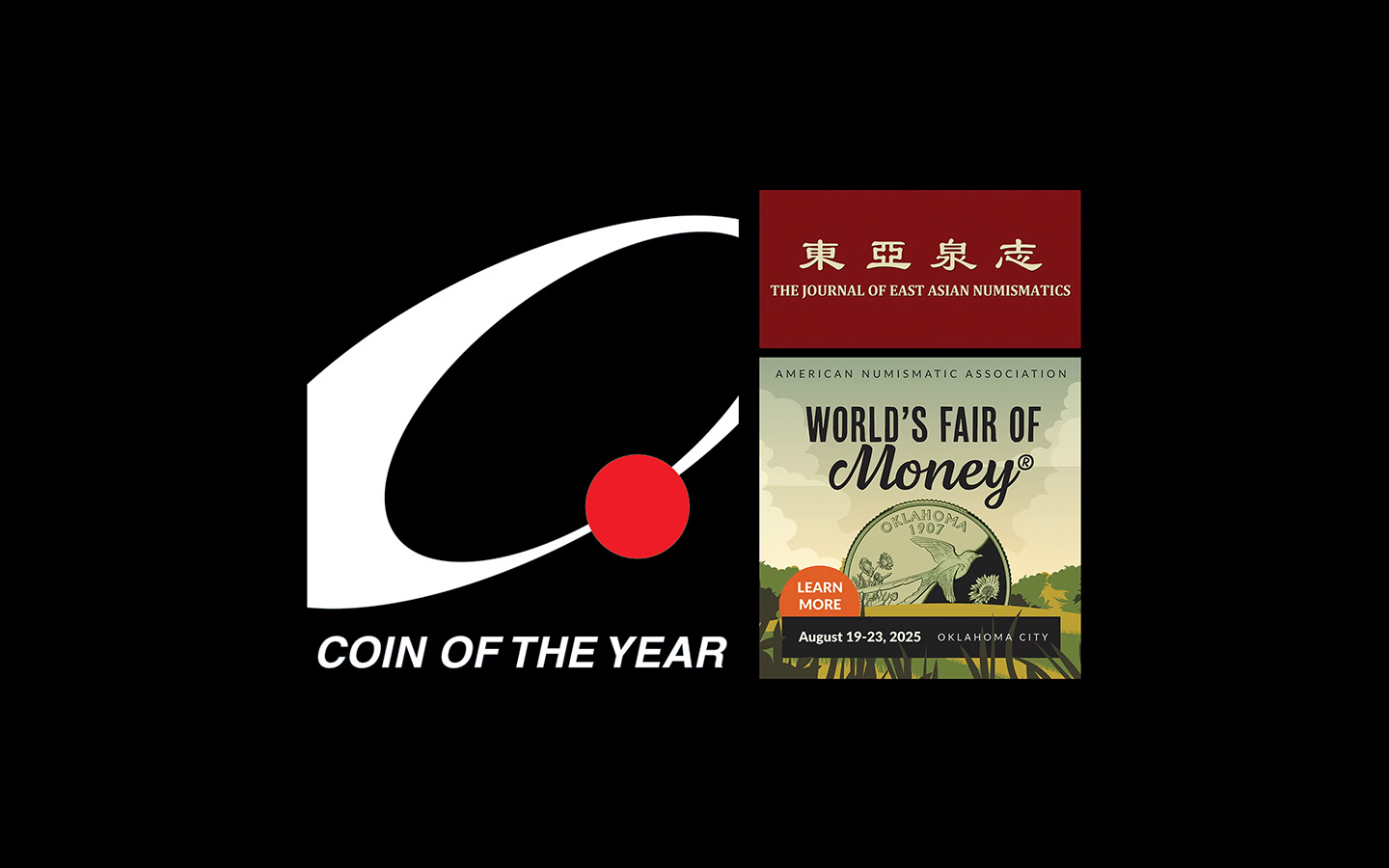 COTY 2025 destaca as 100 moedas mais notáveis do mundo cunhadas em 2024