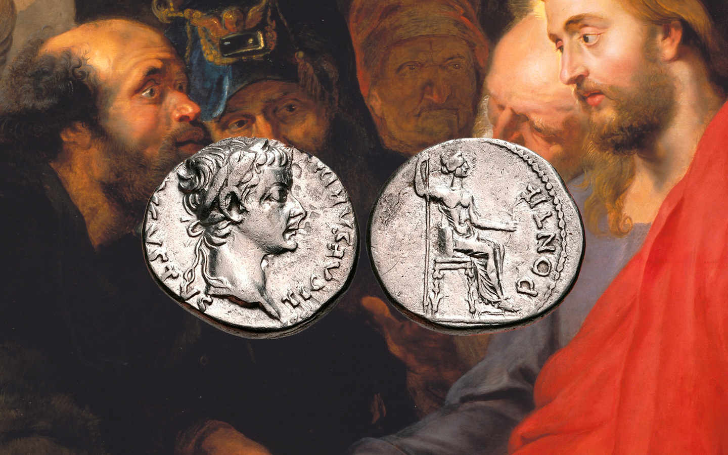 Numismática na Bíblia: Dai pois a César o que é de César, e a Deus o que é de Deus.