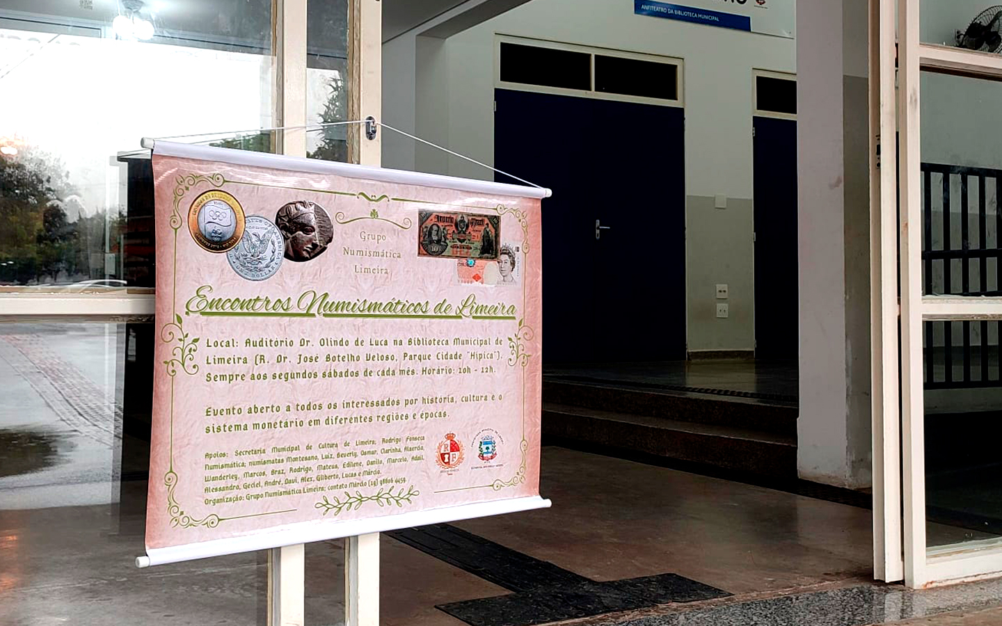 Limeira recebe novamente encontro sobre moedas, cédulas e história neste sábado