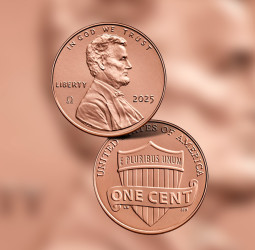 Fim de uma era: últimos centavos dos EUA recebem marca Ômega