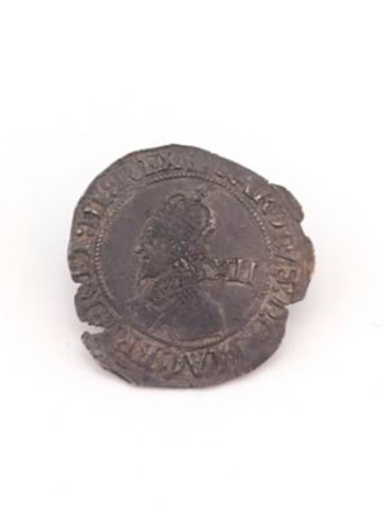 Raríssima moeda de 1643 forjada em plena guerra será disputada em leilão britânico