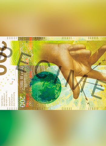 Suíça muda o design das notas, mas mantém cores e moedas de 150 anos
