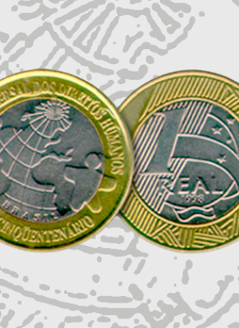 Moeda comemorativa de 1 real pode render até R$ 6,5 mil a colecionadores