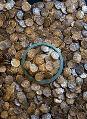 Maior tesouro de moedas de ouro da Idade do Ferro vai a museu no Reino Unido