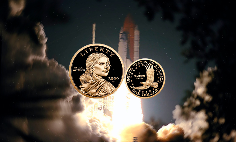 Colecionadores pagam milhões por moedas levadas ao espaço em 1999