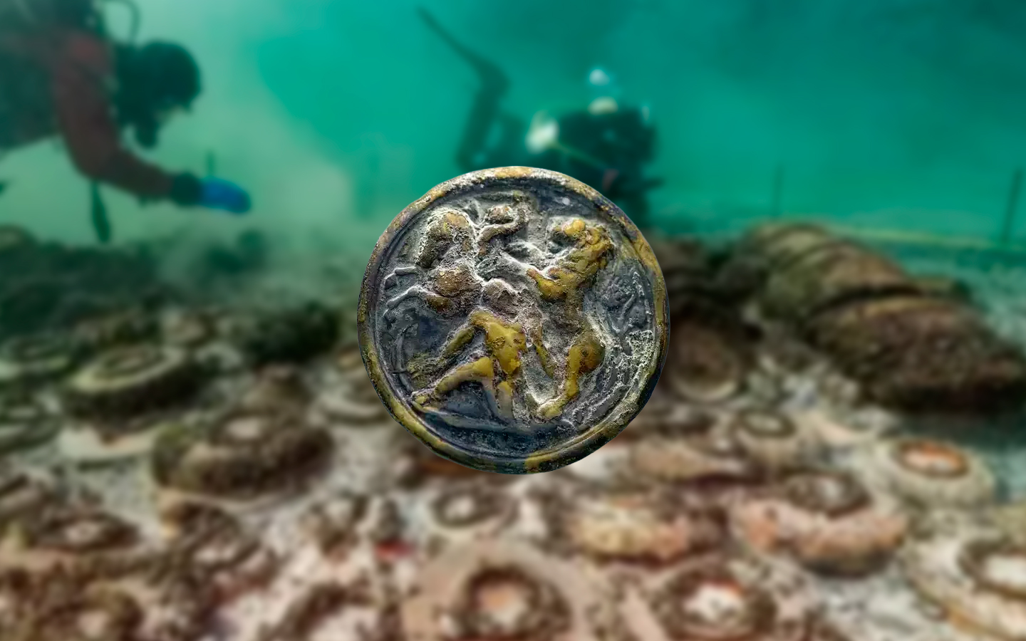 Carga romana de 2 mil anos, com espadas de gladiadores, moedas e cerâmica, é encontrada na Suíça