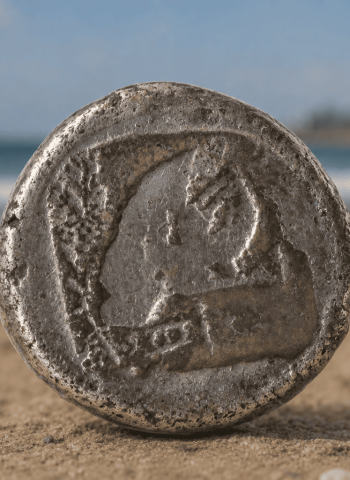 Moeda de 2.500 anos é encontrada em praia de Israel
