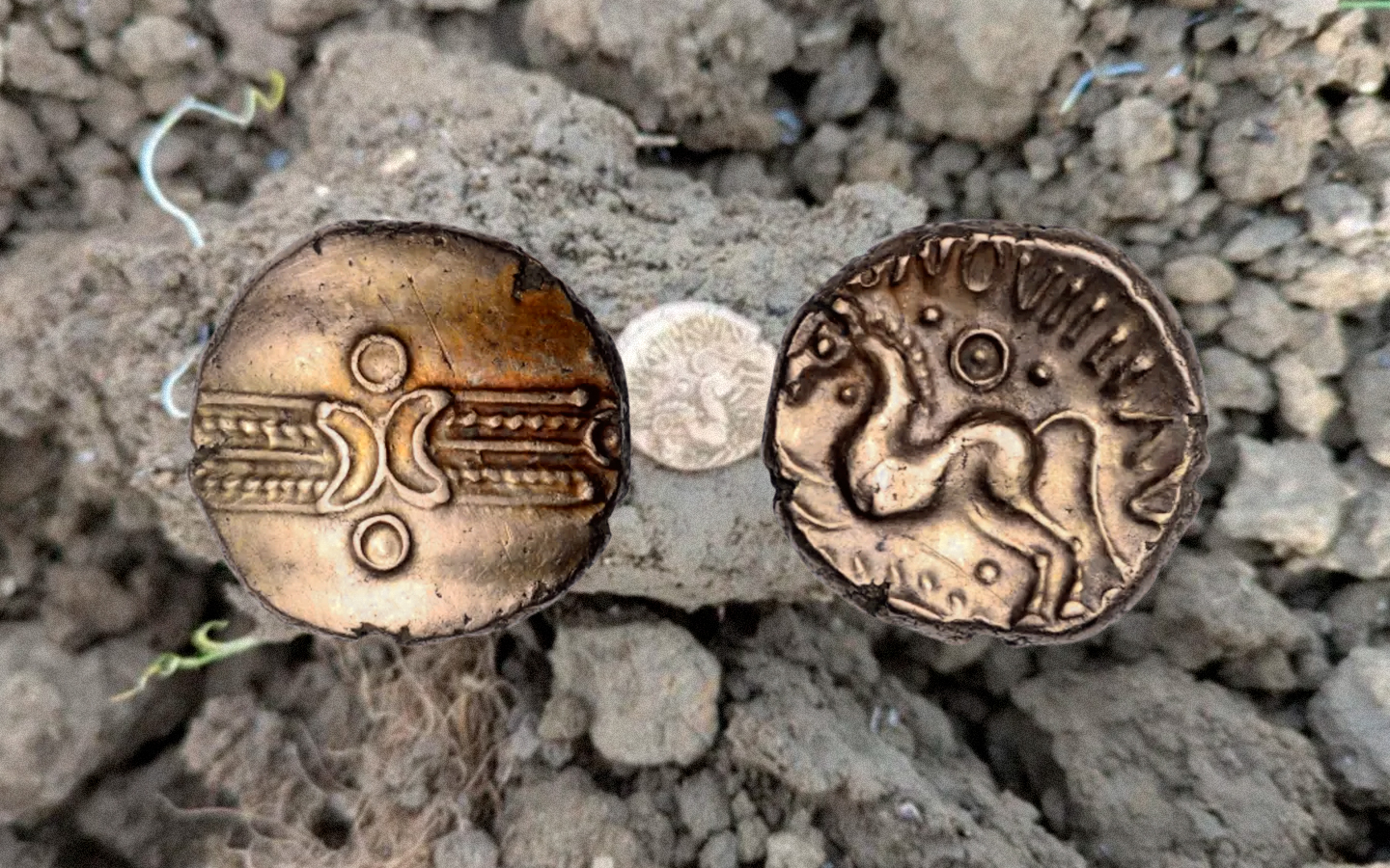 Professor encontra tesouro de ouro da Idade do Ferro em Suffolk