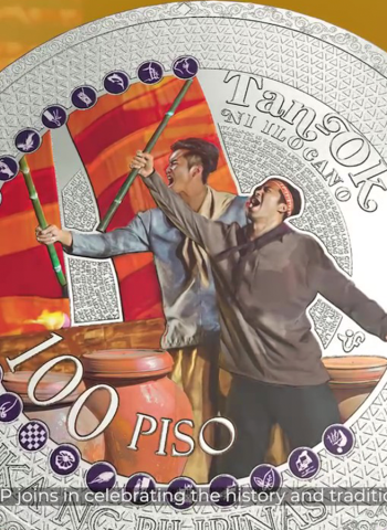 Filipinas lançam moeda de prata inspirada em festival regional