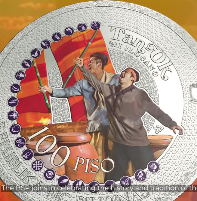 Filipinas lançam moeda de prata inspirada em festival regional