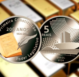 Com alta dos metais, moedas comemorativas de ouro e prata podem se tornar escassas
