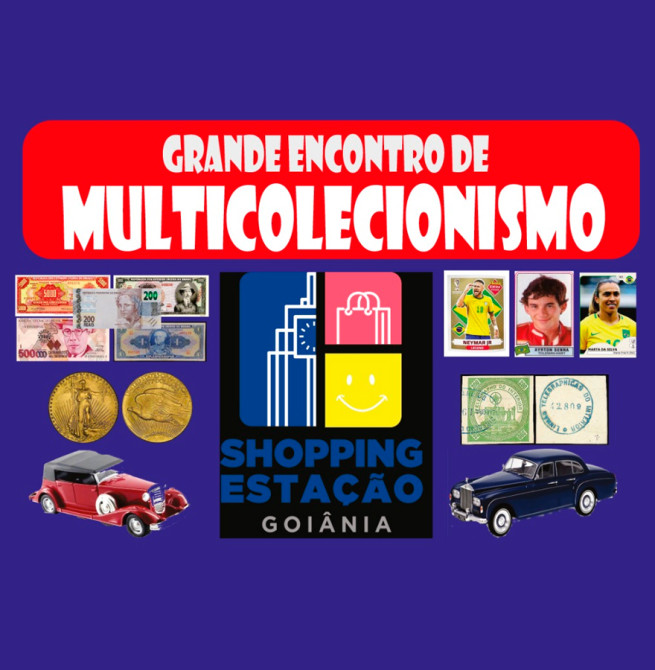 Encontro de colecionadores reúne raridades no Shopping Estação, em Goiânia