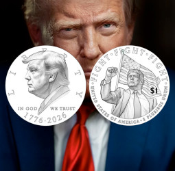 Proposta de moeda com Trump gera reação, mas não sai do papel