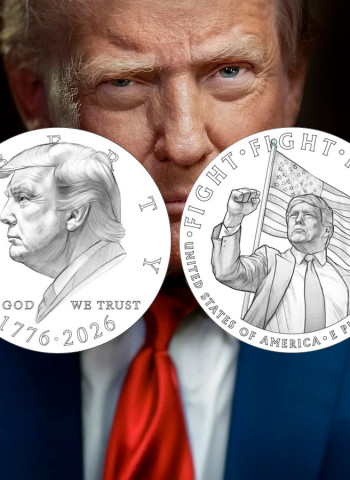 Proposta de moeda com Trump gera reação, mas não sai do papel