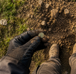 Ele achou que era um simples botão no campo — até descobrir uma moeda medieval de valor histórico incalculável