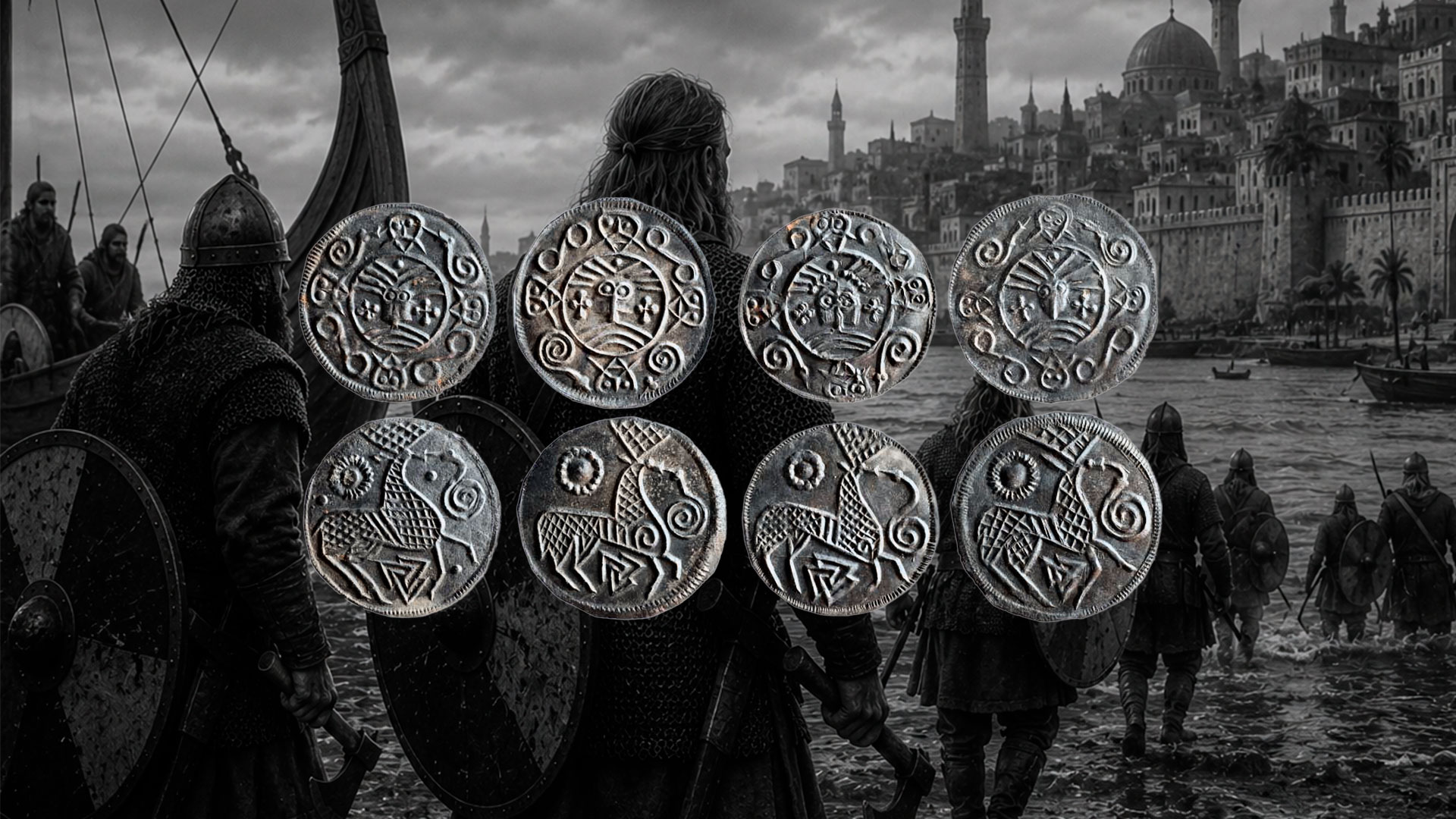 Moedas Vikings Feitas com Prata Islâmica: A Descoberta que Está Reescrevendo a História