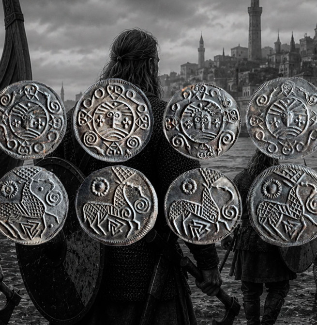 Moedas Vikings Feitas com Prata Islâmica: A Descoberta que Está Reescrevendo a História
