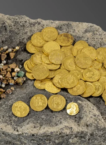 Tesouro bizantino de 1.400 anos é descoberto em Hippos