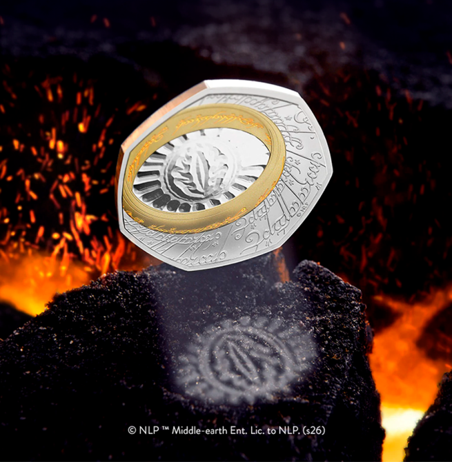 Royal Mint lança moedas comemorativas de O Senhor dos Anéis